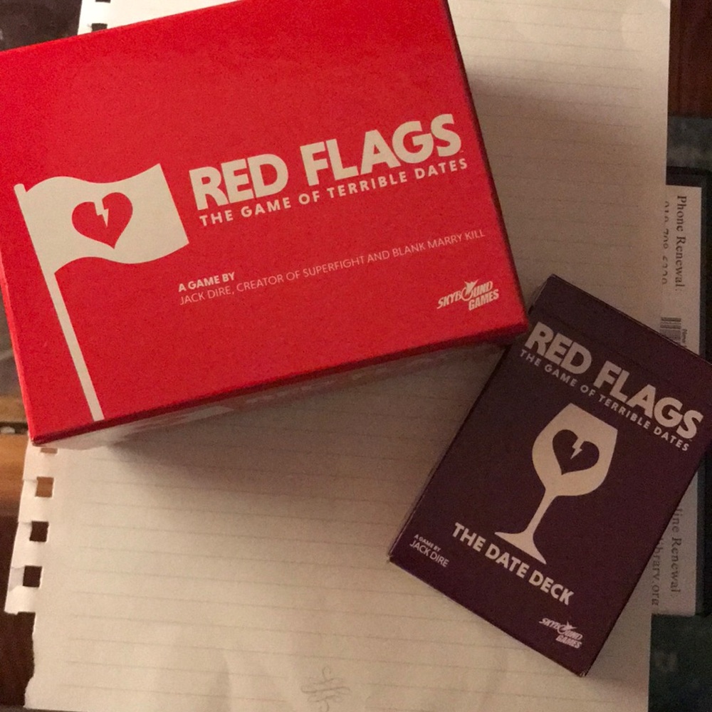 Red Flags game & Expansion deck